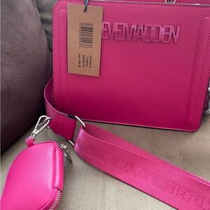 Steve Madden Bev Fuchsia NWT
